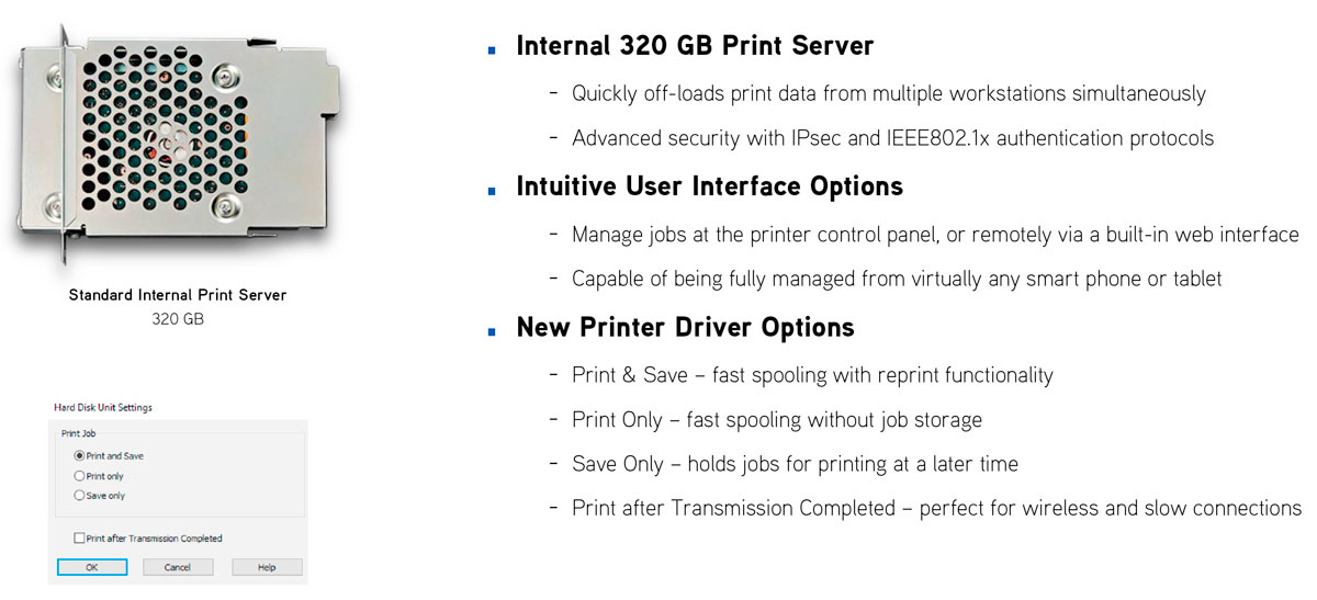 epson surecolor p10000 production edition printer with internal print server for reprint of jobs fast spooling easy user interface
