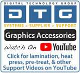 logo for dtg graphic accessories support on youtube