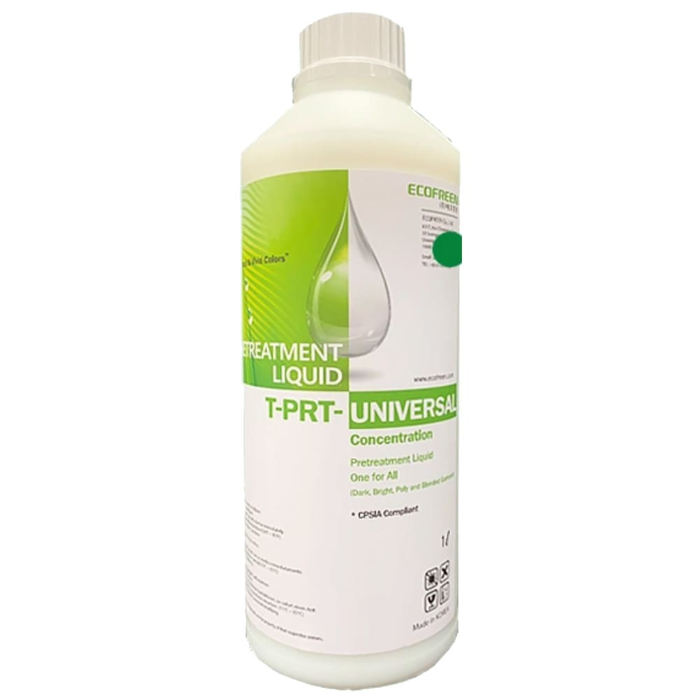 Ecofreen T-PRT-UNIVERSAL DTG Pretreat Liquid, 1 L bottle