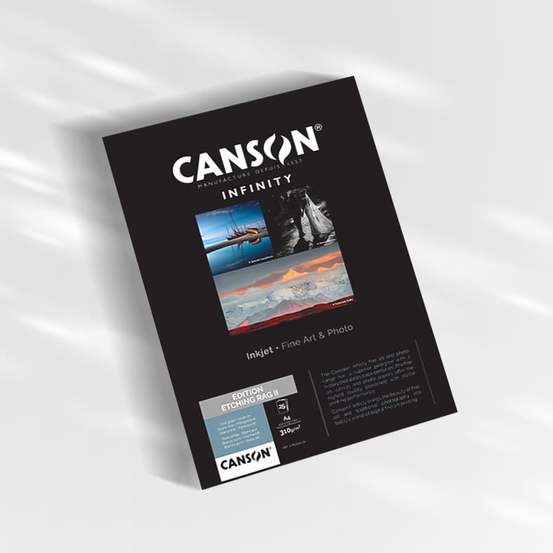 Canson Infinity Edition Etching Rag II 310 gsm fine art paper box