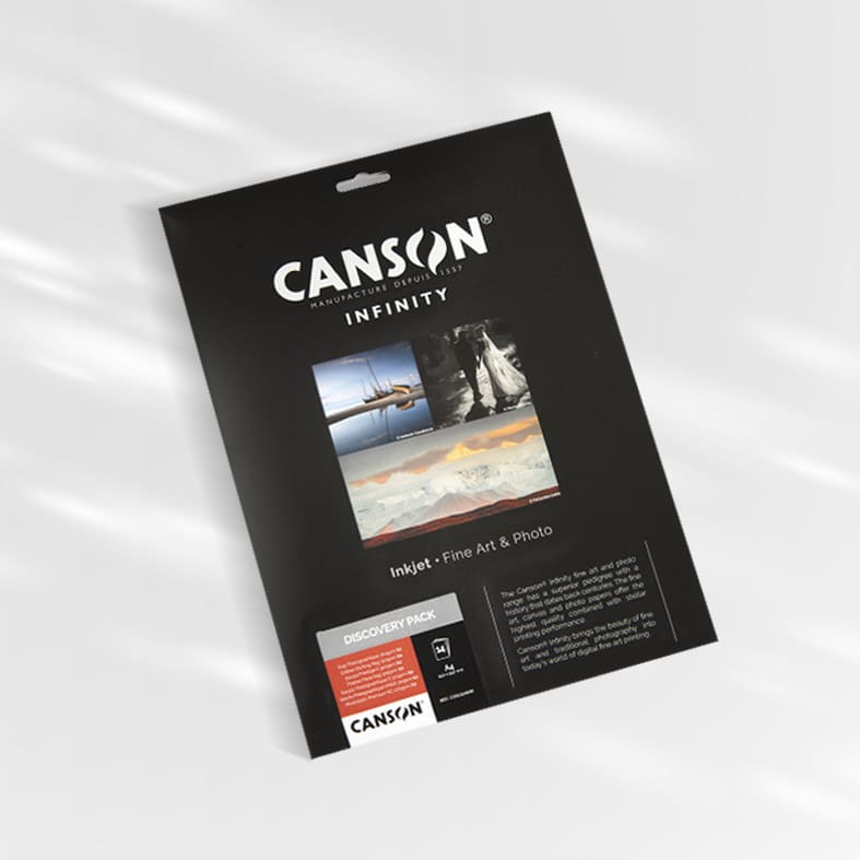 Canson Infinity Discovery Pack of photo and fine art paper samples