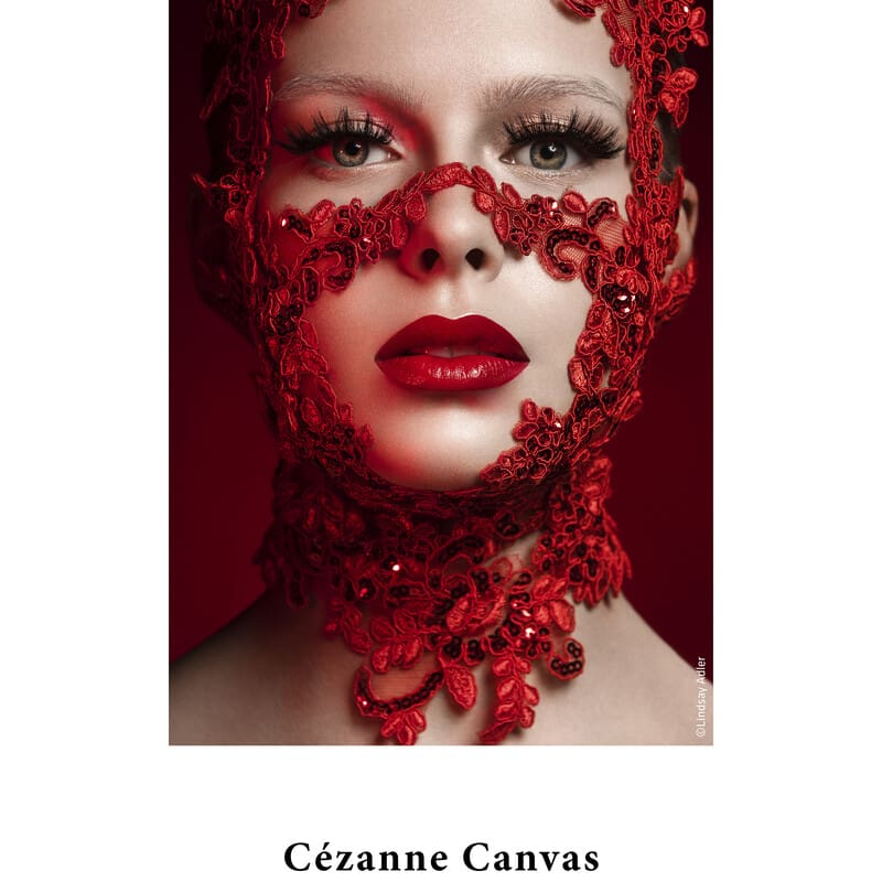 Hahnemühle Cézanne Canvas inkjet media (official Hahnemühle image)