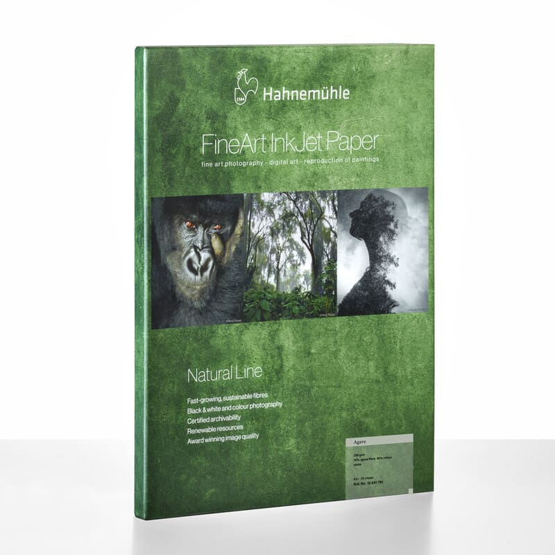 Hahnemühle Agave inkjet media (official Hahnemühle image)