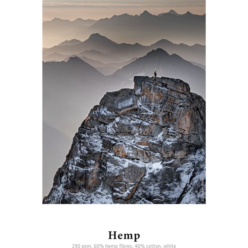 Hahnemühle Hemp inkjet media (official Hahnemühle image)