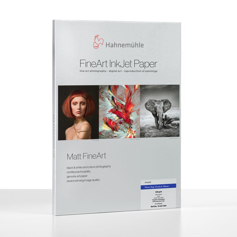 Hahnemühle Photo Rag Book & Album inkjet media (official Hahnemühle image)