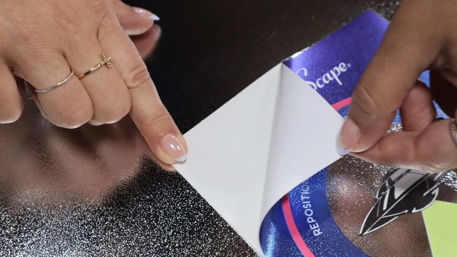 Dreamscape Sterling Metallic WallWrap printable wallcovering