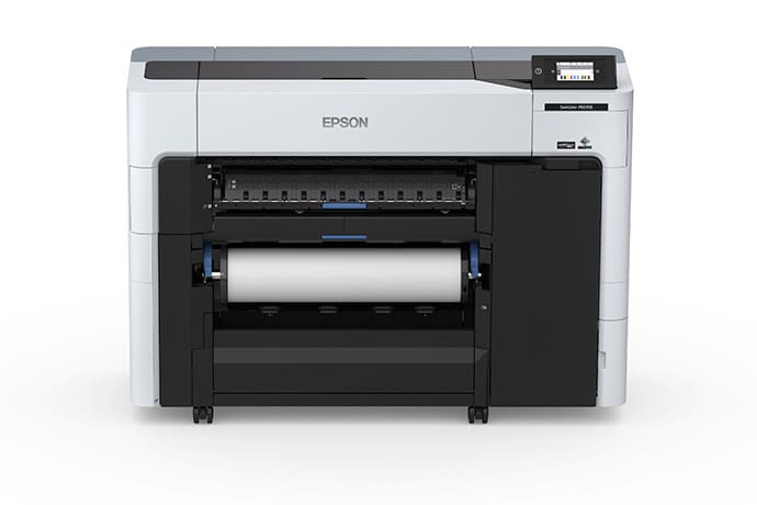 Epson SureColor P6570E 24-inch single-roll production printer, front view