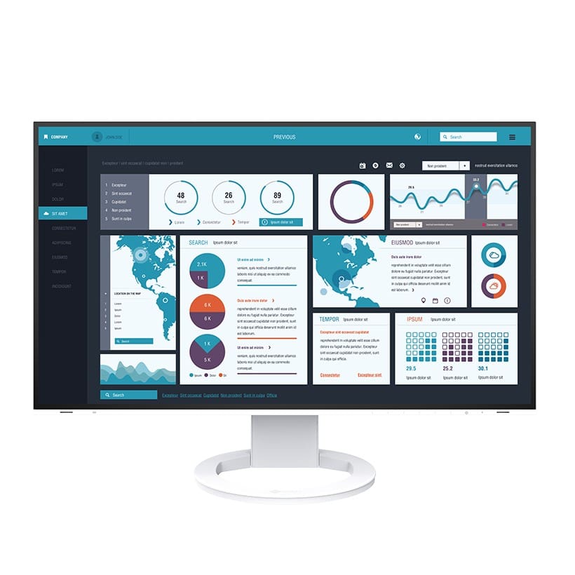 Eizo FlexScan EV2795 27″ QHD USB-C Monitor - Image 3