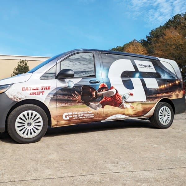 General Formulations GF 813 AutoMark™ Cast 1.3 mil Gloss Clear UV Laminate roll