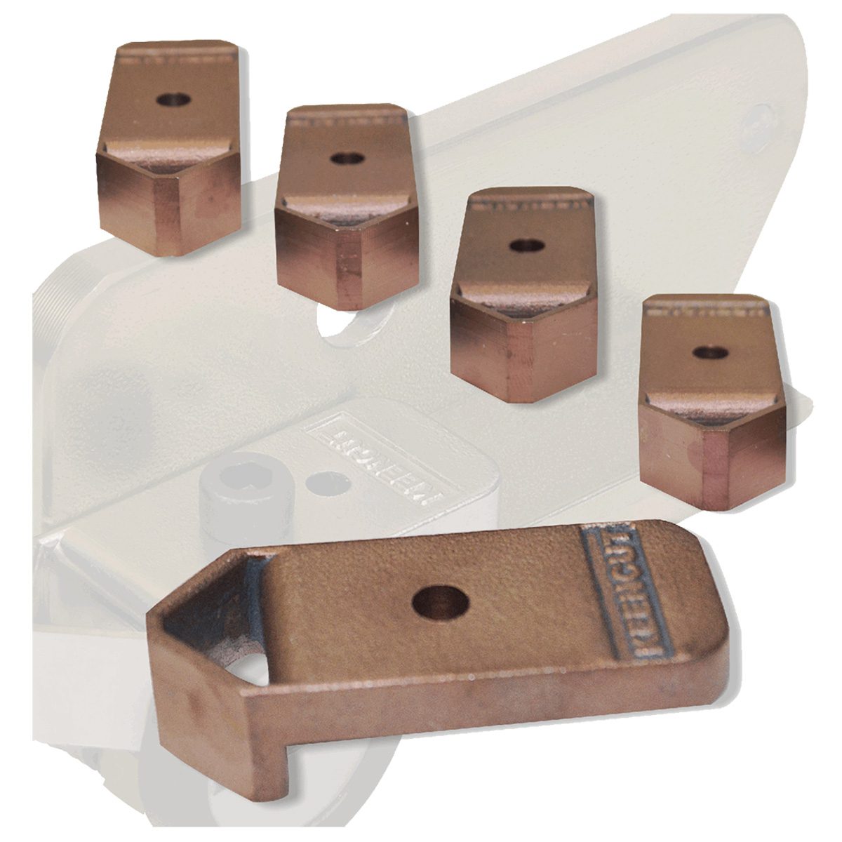 Keencut V-groove blades