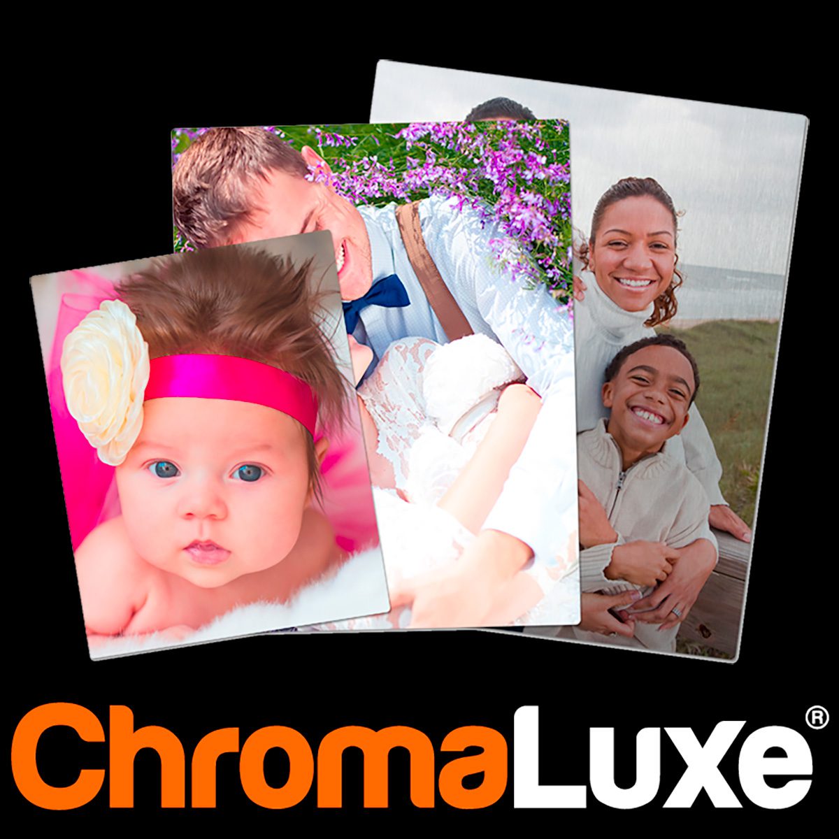 ChromaLuxe Gloss Clear Aluminum Photo Panel 30" x 40"