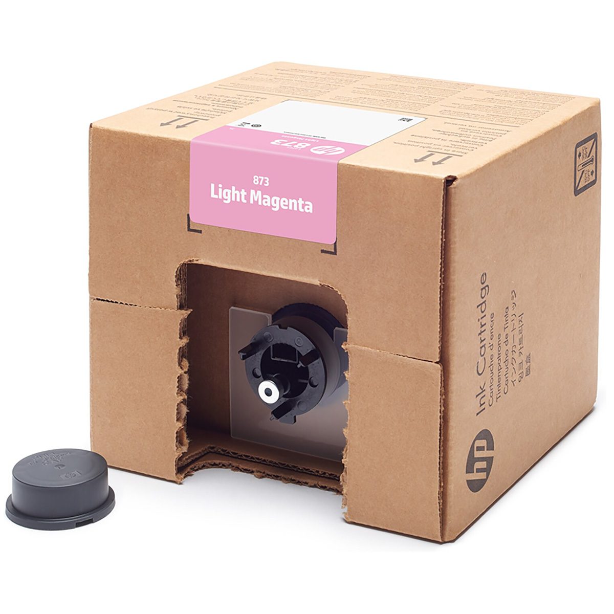 HP 873 3-liter Light Magenta Latex Ink Cartridge
