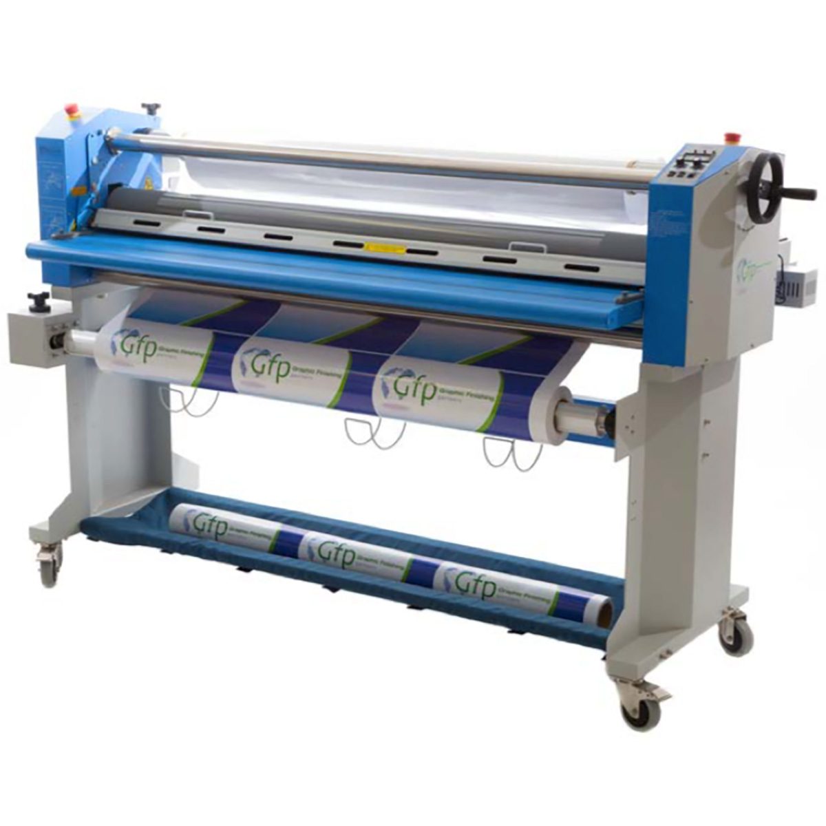 Gfp 563TH-4RS Production Top-Heat Laminator, 63" wide