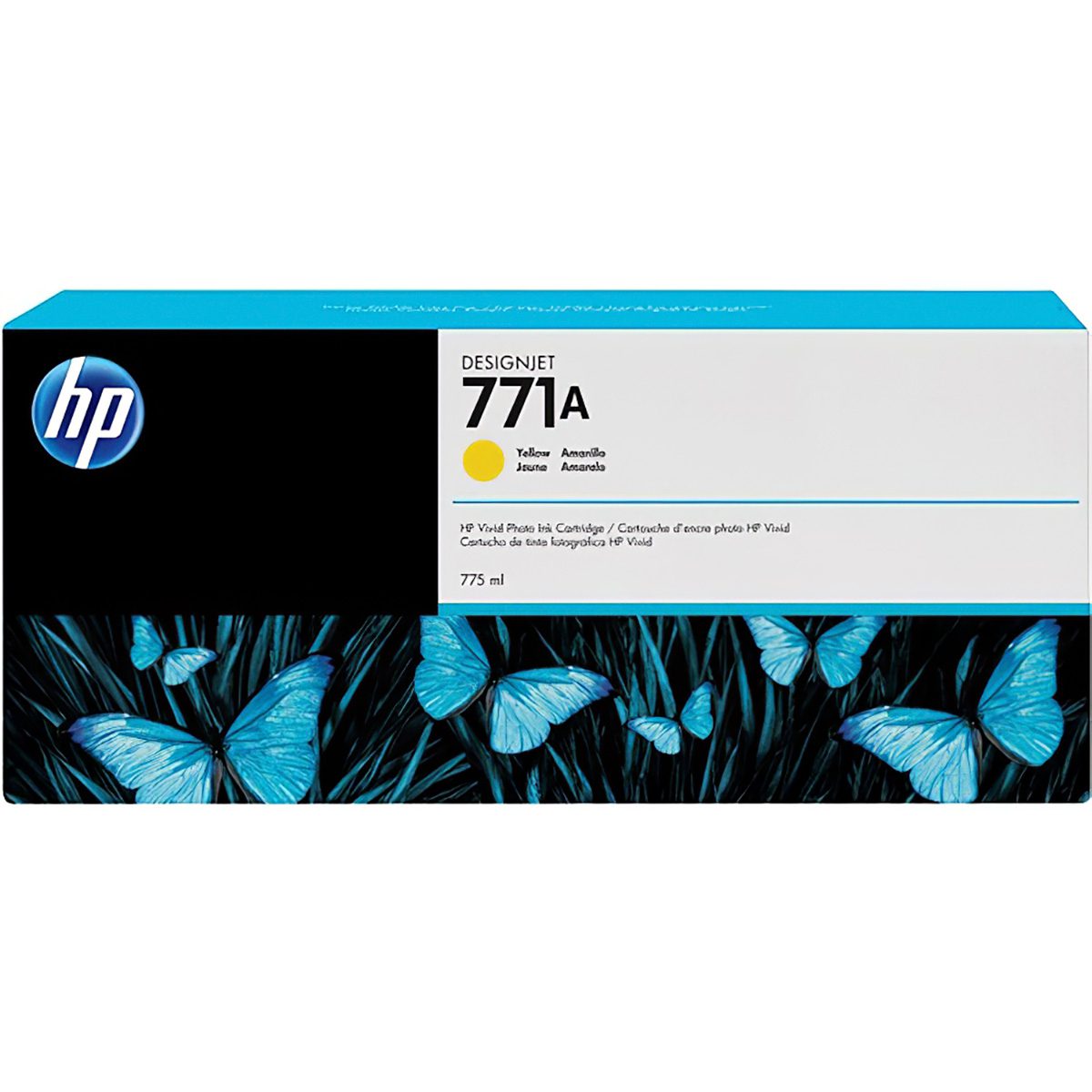 HP 771A 775 ml Yellow DesignJet Ink Cartridge