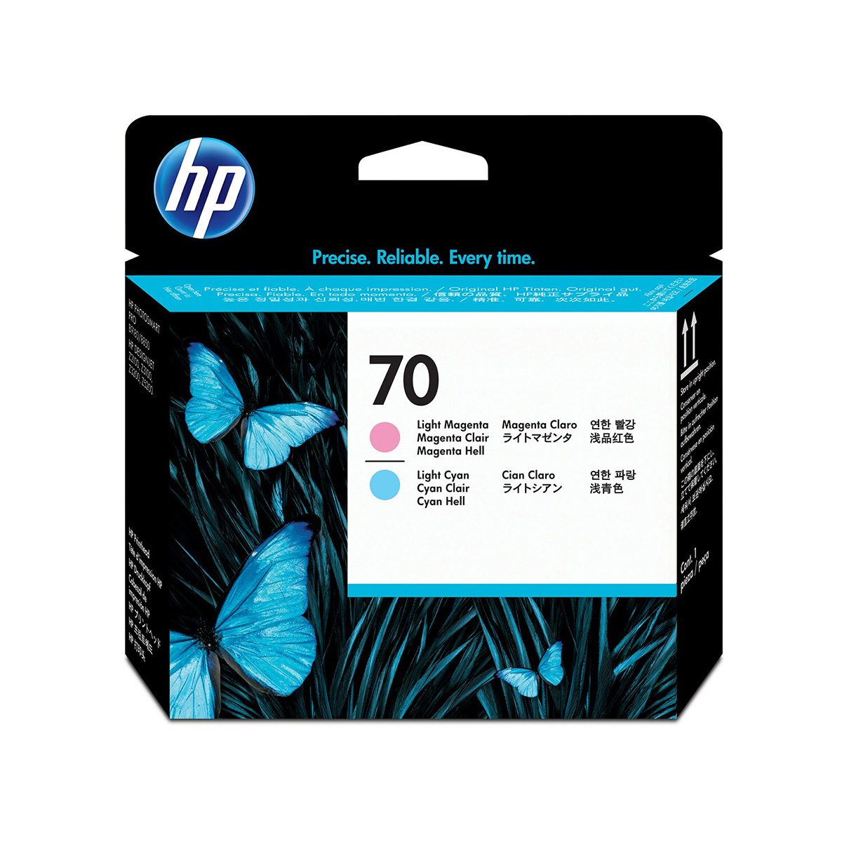 HP 70 Light Magenta & Light Cyan Printhead