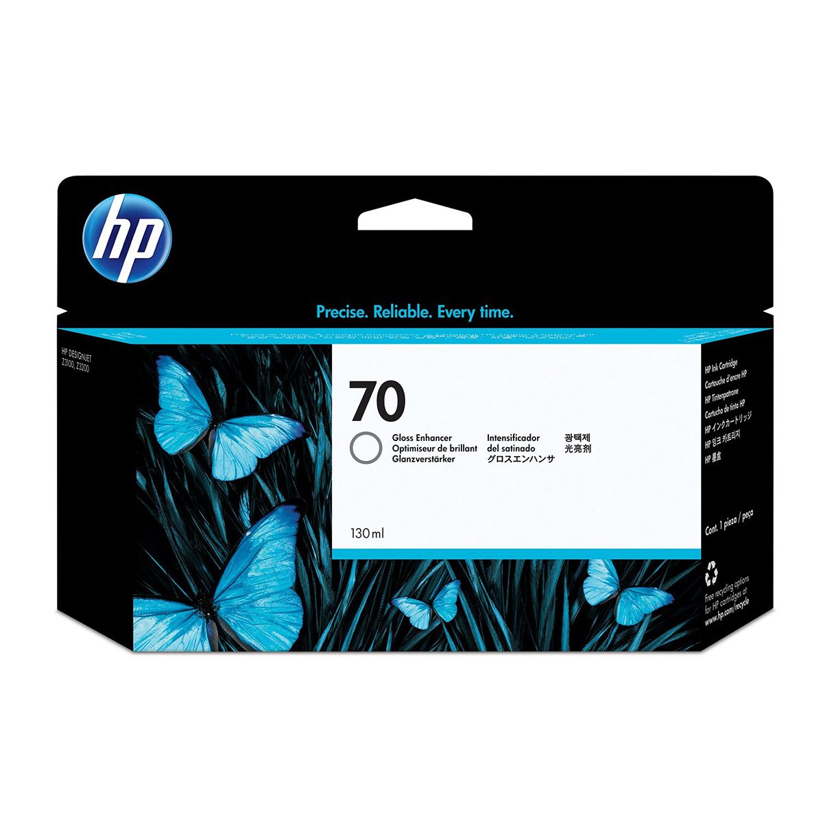 HP 70, (C9459A) Gloss Enhancer Ink Cartridge 130ml