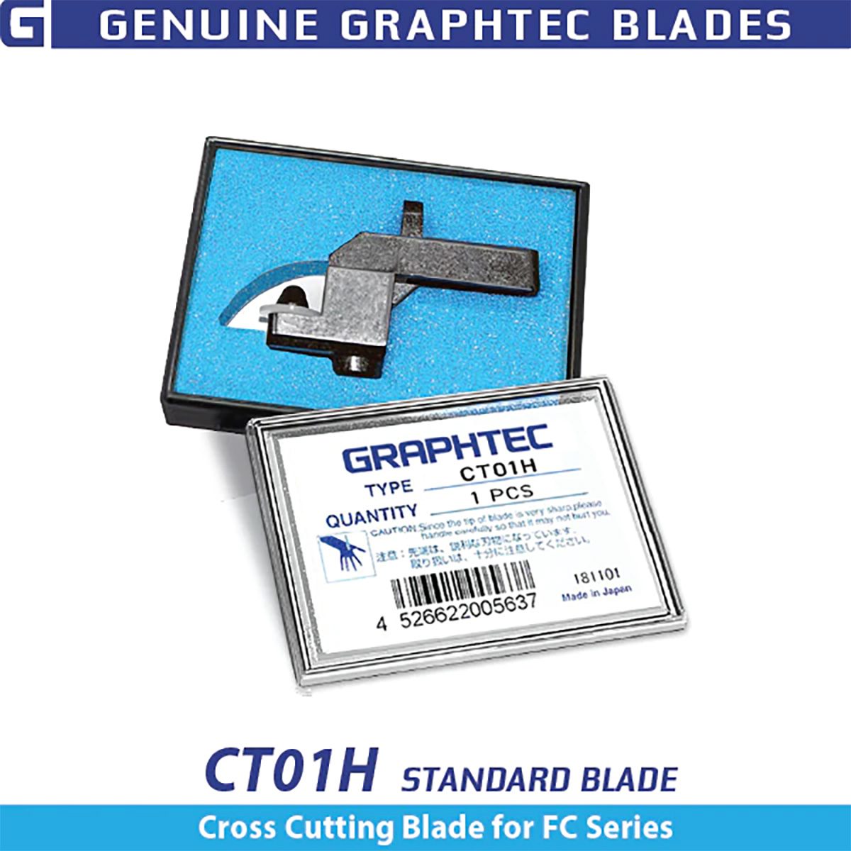 Graphtec CT02U Cross Cutter Blade, hard-blade type (CT02U)