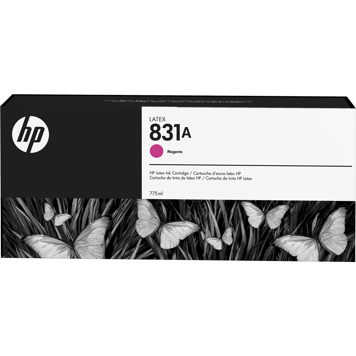 HP 831A 775 ml Magenta Latex Ink Cartridge