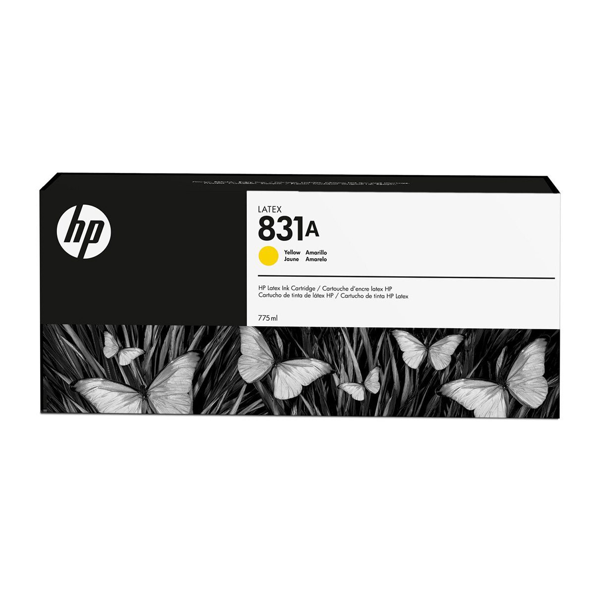 HP 831A 775 ml Yellow Latex Ink Cartridge