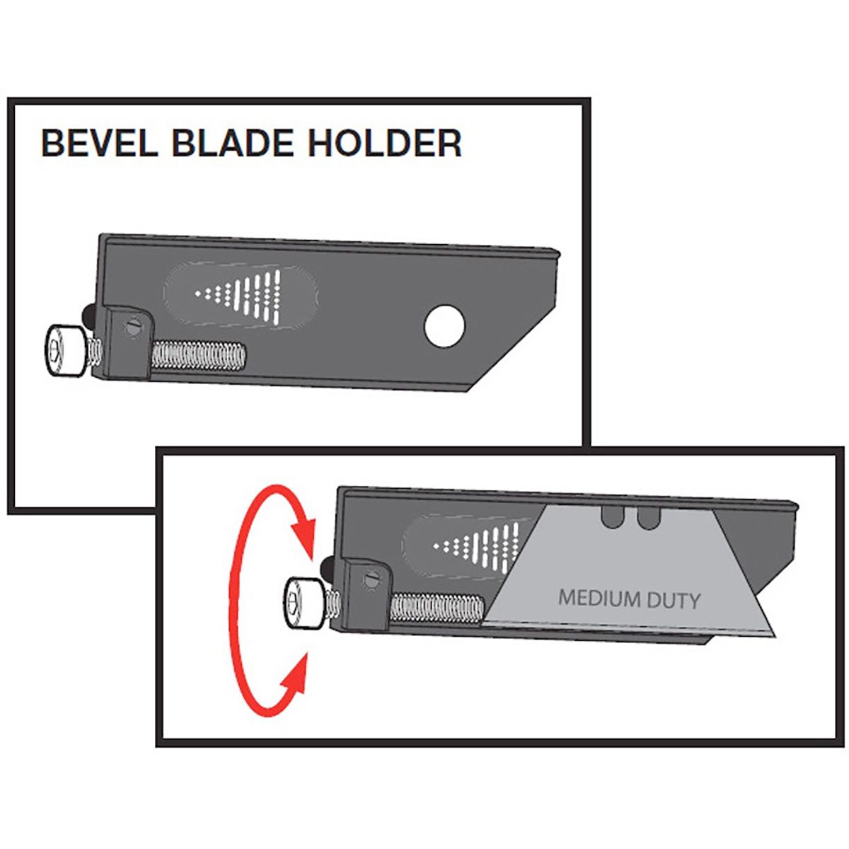 Keencut Bevel blade cartridge