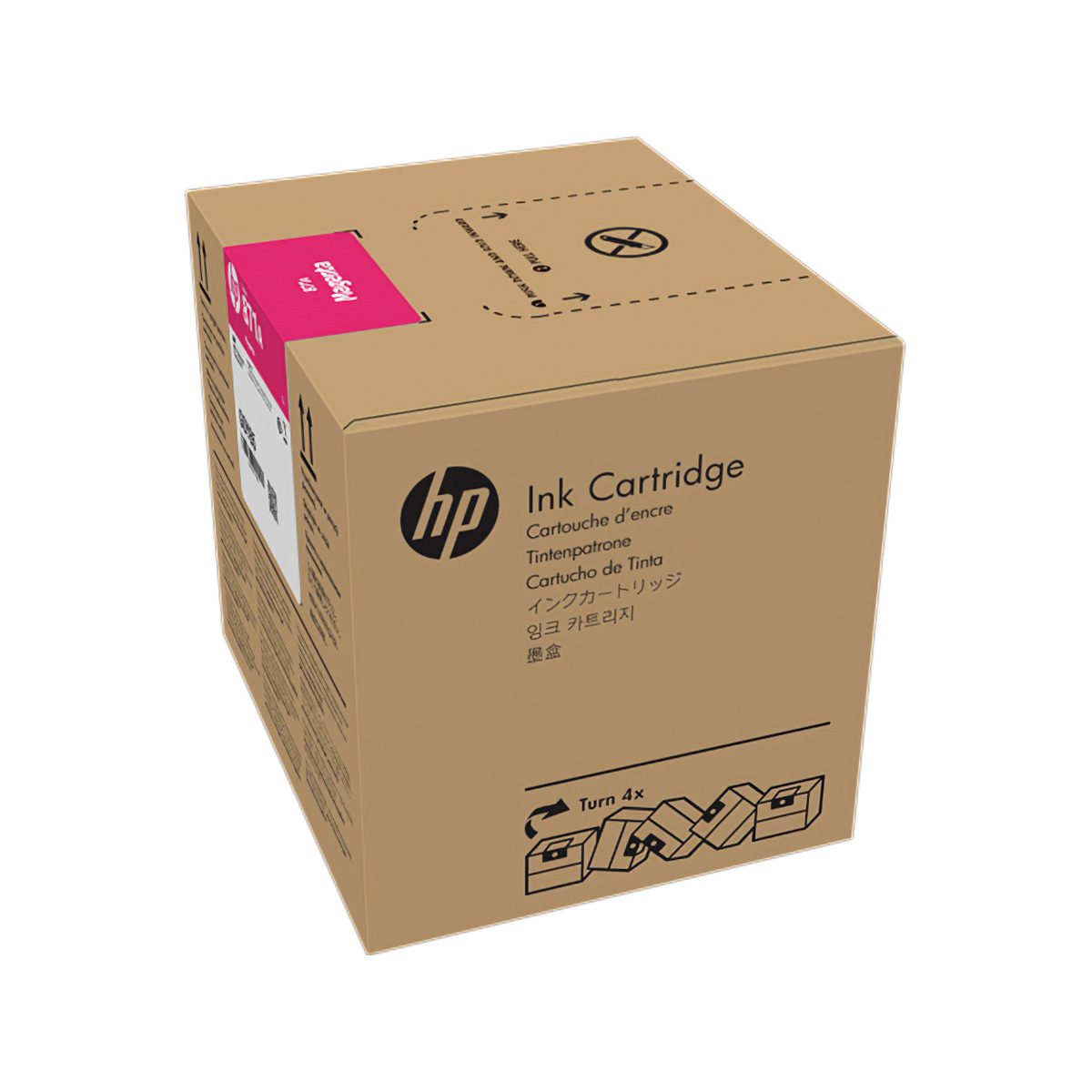 HP 871A 3-liter Magenta Latex Ink Cartridge
