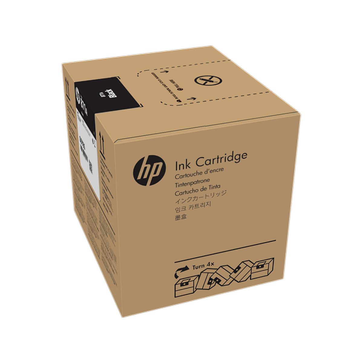 HP 871A 3-liter Black Latex Ink Cartridge