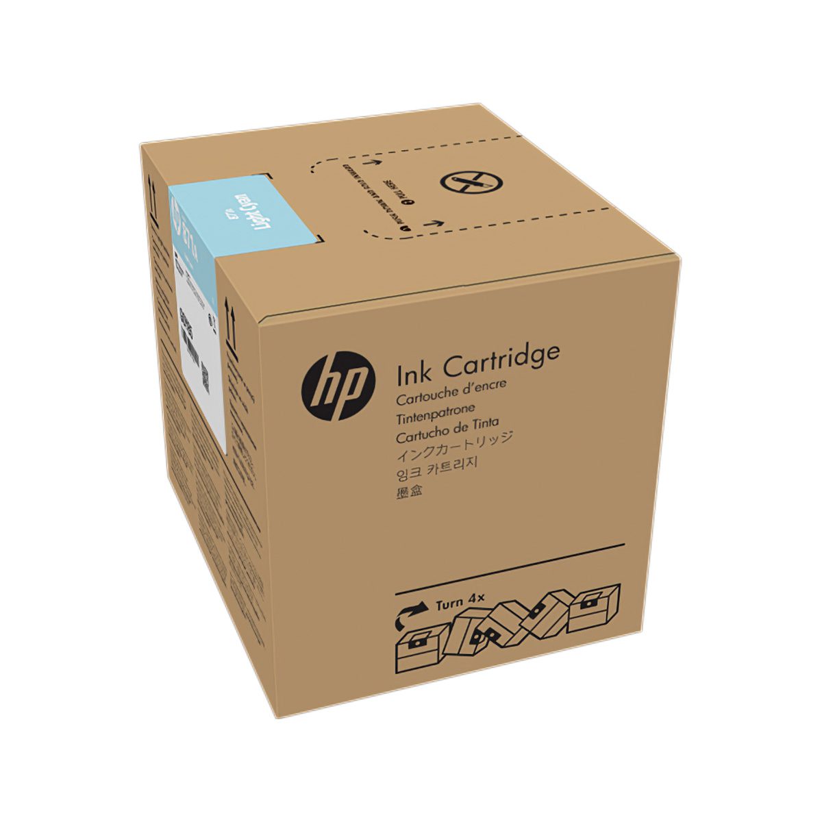 HP 871A 3-liter Light Cyan Latex Ink Cartridge
