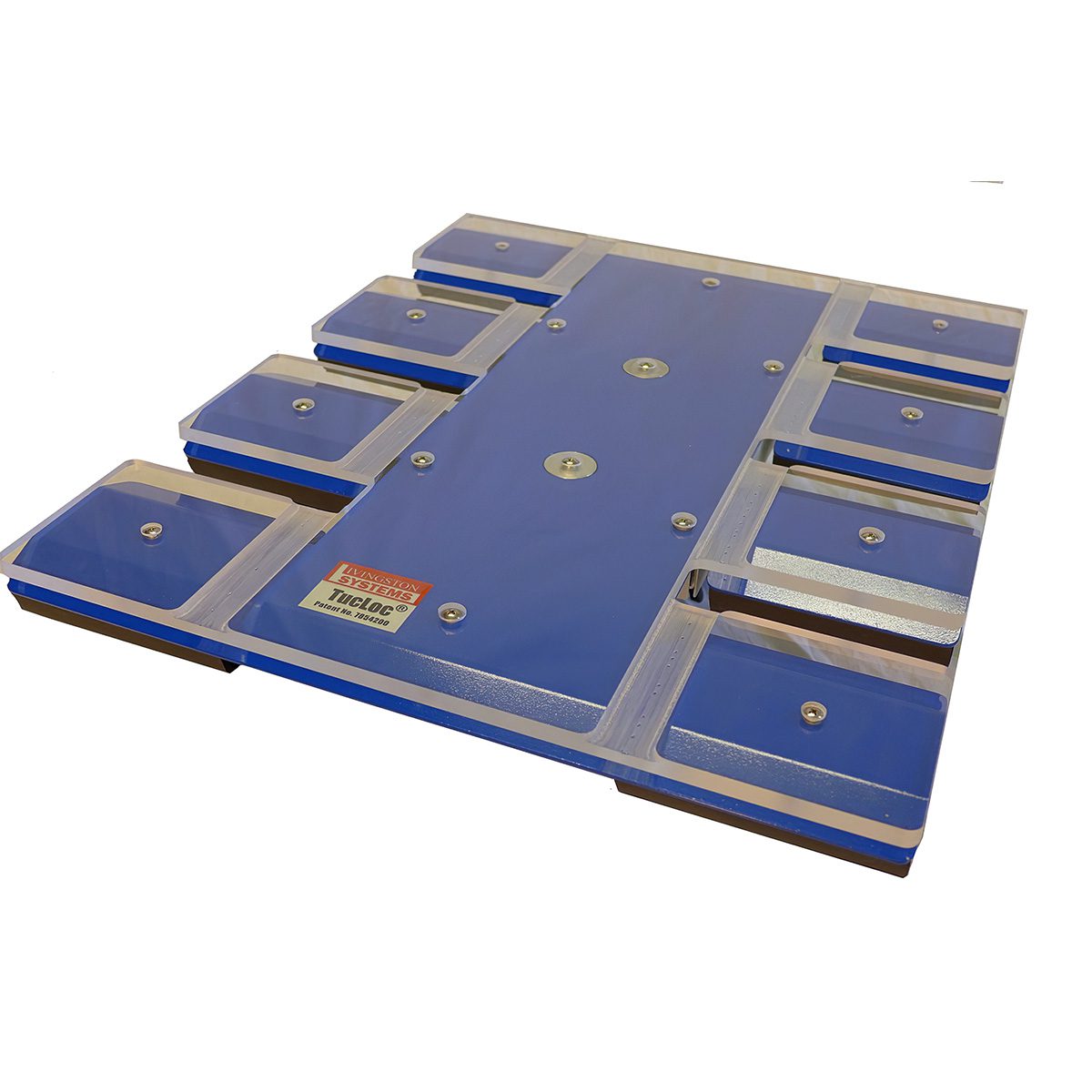 Livingston Systems TucLoc 8-Up 4" x 4" Tag and Short Sleeve Platen for Epson SureColor F-Series